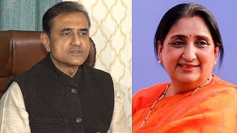 Praful Patel Sunetra Pawar NCP President