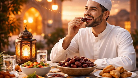 Ramadan Iftar Tradition With Dates