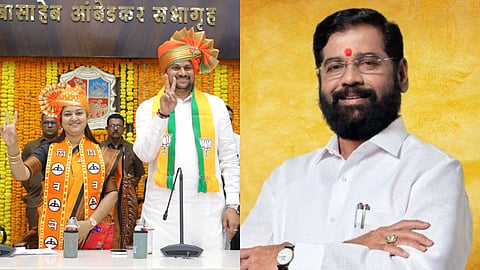Thane Mayor Sharmila Pimpolkar Gaikwad decided not to assume office until Eknath Shinde was present