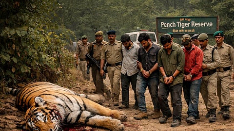 Pench Tiger Reserve Tiger Poaching Case Ramtek Court Verdict