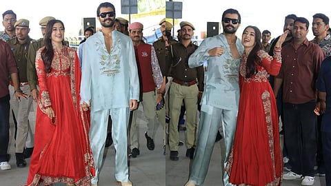 Rashmika Mandanna Vijay Deverakonda Wedding First Appearance