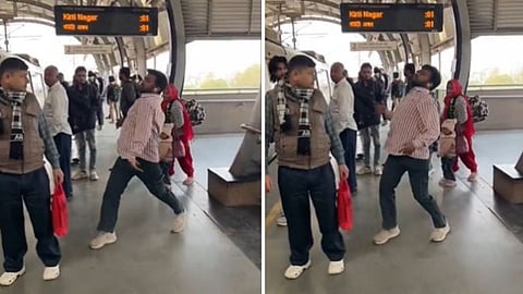 A reel-maker’s bizarre act on Delhi Metro’s Green Line platform went viral, triggering public outrage.