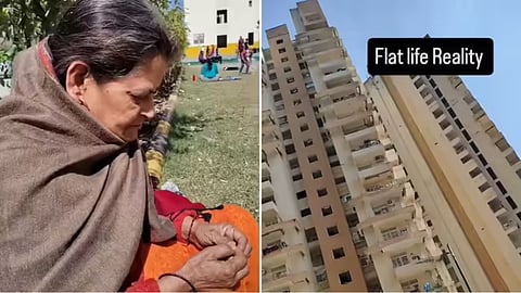 A viral reel highlights the hidden struggles of living on the 16th floor in metro apartments.