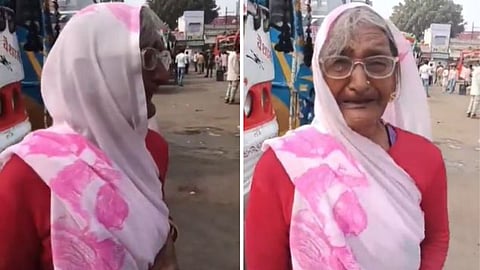 An 80-year-old mother was abandoned by her son at a Mandsaur bus stand, sparking outrage and raising serious moral questions.