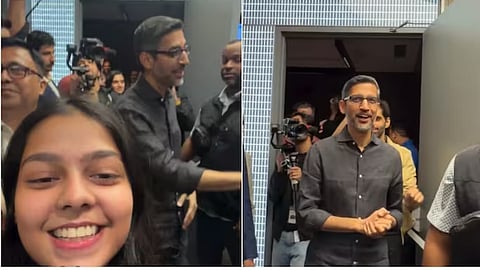 A Google employee shared her inspiring moment meeting Sundar Pichai during his Gurgaon visit.