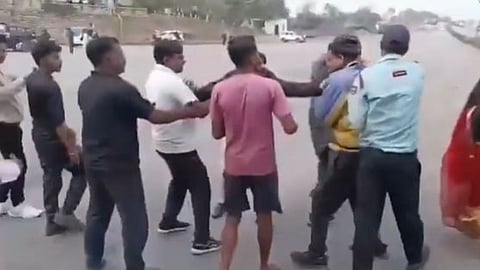 A woman lawyer and her family were brutally assaulted at a Sonbhadra toll plaza after a minor dispute, sparking outrage as the video went viral.