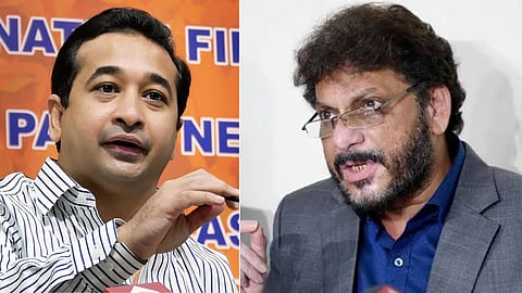 Waris Pathan vs Nitesh Rane On Madarsa