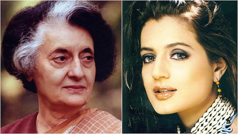 Indira Gandhi Visit Ameesha Patel Birth