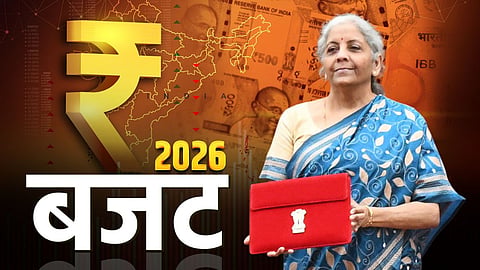 Budget 2026: STT hiked on F&O (Futures 0.05%, Options 0.15%). New tax rules for Share Buybacks & no changes in LTCG/STCG. Market falls after FM's announcement.