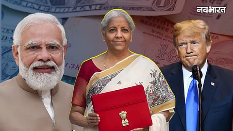 trump tariff challenge india budget move nirmala sitharaman strategy