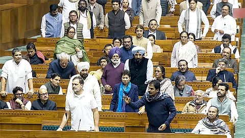 Opposition creates uproar in Parliament over US tariff deal, raises slogans against PM Modi