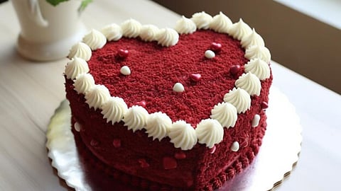Easy Valentine Cake Recipe at Home