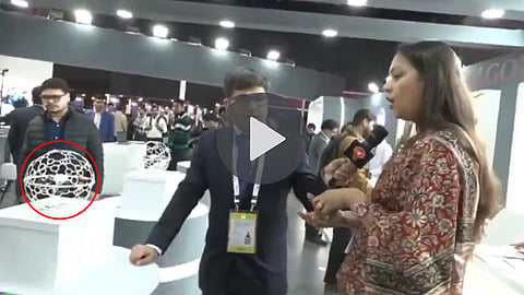 galgotias ai summit controversy after robodog korean drone video shocks audience