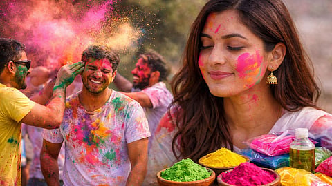 Fake Holi Colors May Harm Your Skin