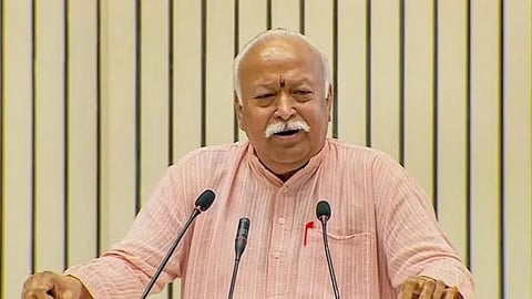 RSS Centenary Years Event Mohan Bhagwat Mumbai Visit