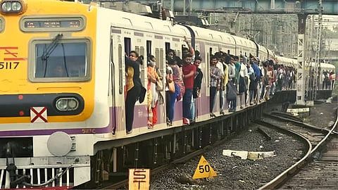 Mumbai Peak Hours Express Train Ba