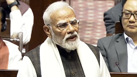 rajya sabha address pm modi speaks to youth amid uproar attacks congress