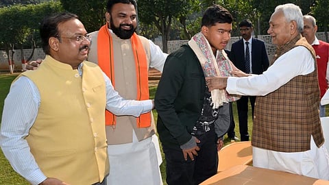 Bihar CM applaud Vaibhav Sooryavanshi's knock
