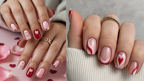 Valentine Nail Art Designs For Women