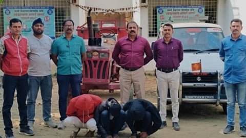 Tractor theft racket busted in Shirpur, goods worth Rs. 11.30 lakh recovered; a major success for Deoli police.