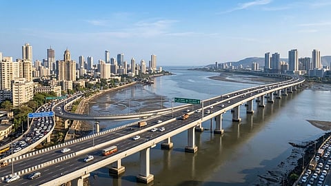 Mumbai Navi Mumbai Airoli Connector Flyover Traffic Update Hindi