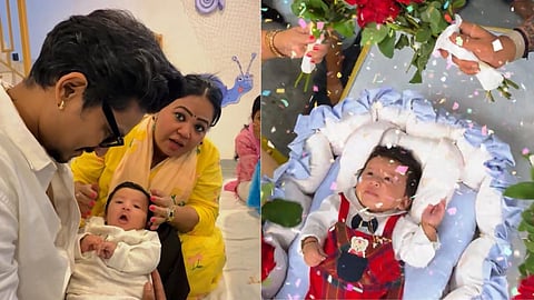 bharti singh son kaju face reveal vlog viral video