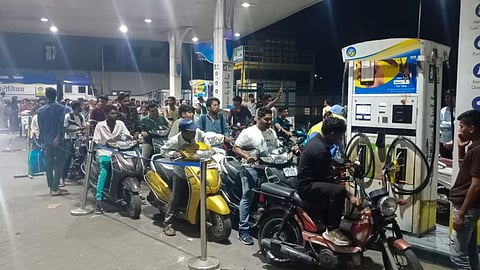 Rumors of fuel shortage spark panic in Chandrapur. District Collector assures sufficient stock and warns of strict action against those spreading misinformation on social media