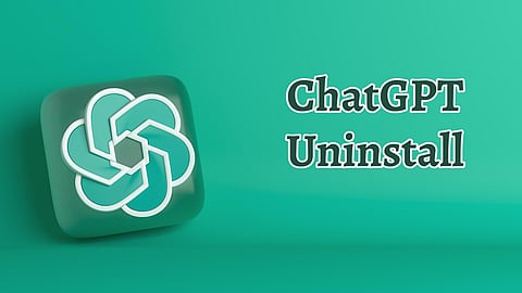 people uninstall ChatGPT OpenAI deal sparked a furor, with app removals increasing by 300%.