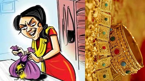 Jewellery worth 9.07 lakh was stolen from a house in Machhli Khadak during a wedding. City Chowk Police booked a Pune-based couple suspected of the theft.