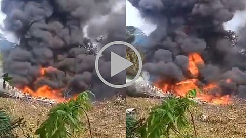 Colombia Military Plane Crash