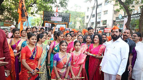 Eknath Shinde In Gudi Padwa Event