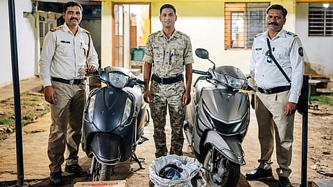 Gadchiroli police intensified vigil against liquor smuggling during Holi. Ten sellers were booked and alcohol worth thousands seized. Action against drunk drivers is ongoing at major checkpoints