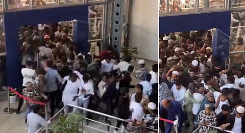 Haji Malang Dargah Eid Crowd