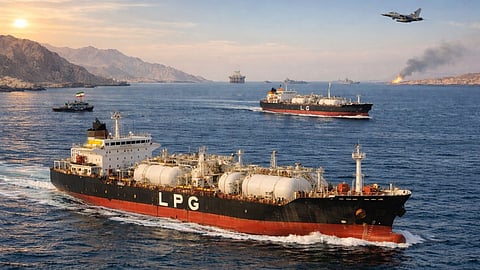 The Cooking Gas Crisis Is Set to End! Two Massive Ships Carrying 46,000 Metric Tons of LPG Are Heading to India; They Will Reach Mumbai in 48 Hours.