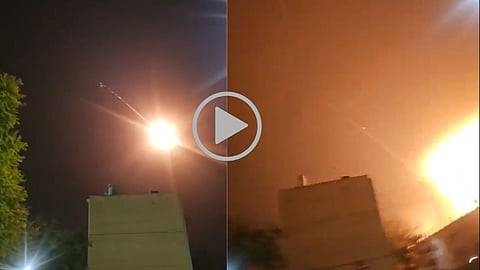 Iran missile attack Dimona