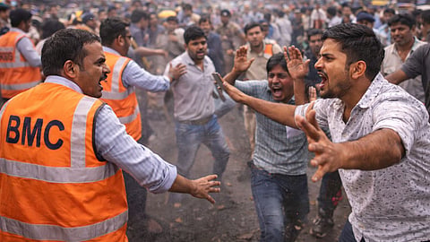 Kandivali Hawker Attack Mumbai