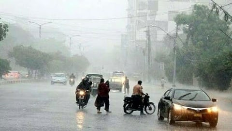 Karachi Rain And Thunderstorm