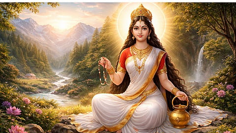 Navratri Second Day Puja Vidh