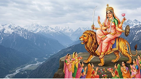 Navratri Chhath Day Puja: