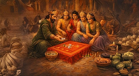 wealth did the Pandavas lose in gambling You'll be shocked to hear its value today.