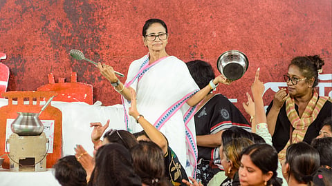 Mamata Banerjee Protest End