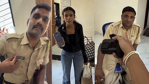 Mumbai Police Misbehavior Couple
