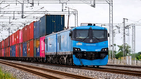 Western Railway crosses the 100 million tonne freight loading mark for the 4th consecutive year, showing significant growth in container, fertilizer, and foodgrain transport.