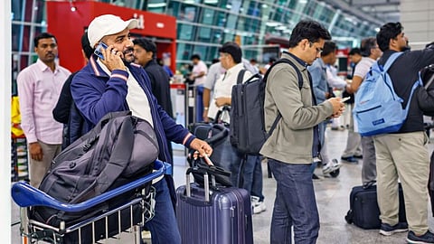 Nagpur admin starts helpline for citizens in war-hit Gulf countries. Families worried as Iran-Israel conflict reaches Dubai & Sharjah; govt issues safety advisories.