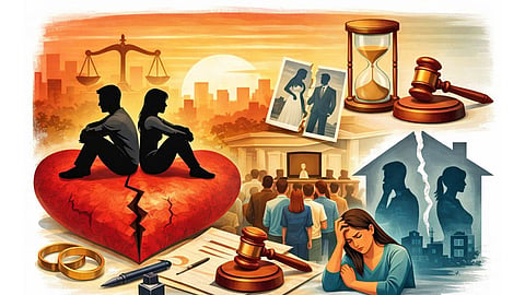 Divorce rates spike in Nagpur with 5,347 cases cleared in 3 years. Key factors include ego clashes, extramarital affairs, and family interference, signaling a major social shift.