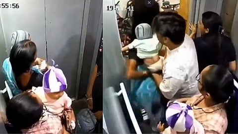 Pune 7 Month Baby Lift Accident