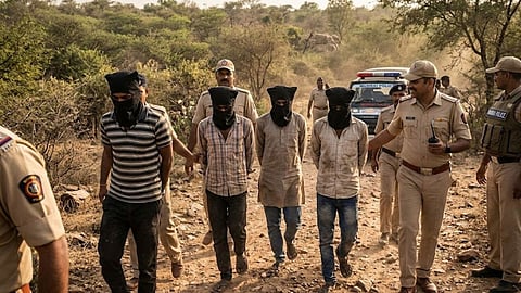 Rajasthan Jungle Search Operation Mumbai Police