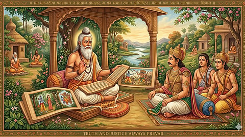 Lord Rama mentioned in the Mahabharata entire Ram Katha lies hidden right here.
