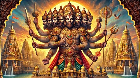 Despite being so powerful, why did Ravana lose reason he did not achieve victory.