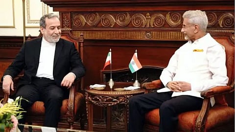 External Affairs Minister Dr. S. Jaishankar and Iranian Foreign Minister Abbas Araghchi